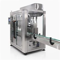 Máquina llenadora móvil de 4 cabezales de alta-velocidad
